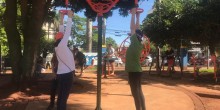 Fundação Municipal de Esportes realiza manutenção de academias ao ar livre em Campo Grande