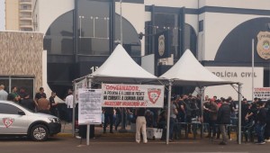 Policiais Civis realizam protestos por reajuste salarial