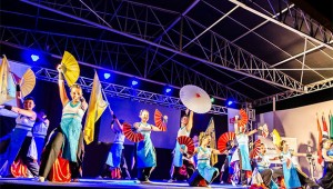 Grupo de dança japonesa destaca-se no festival 