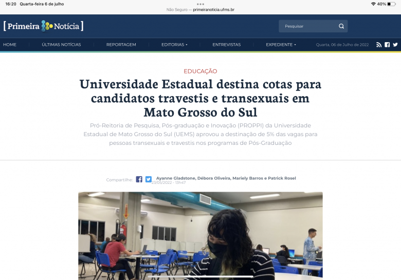 Reportagem do Primeira Notícia plagiada por vários cibermeios jornalísticos do Estado