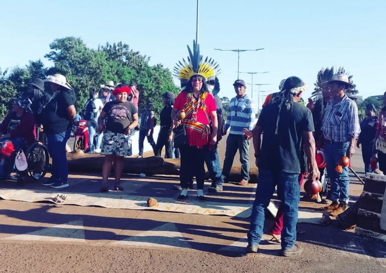 Os protestos contra o Marco Temporal no Estado ocorreram em rodovias próximas as aldeias que esperam demarcação territorial