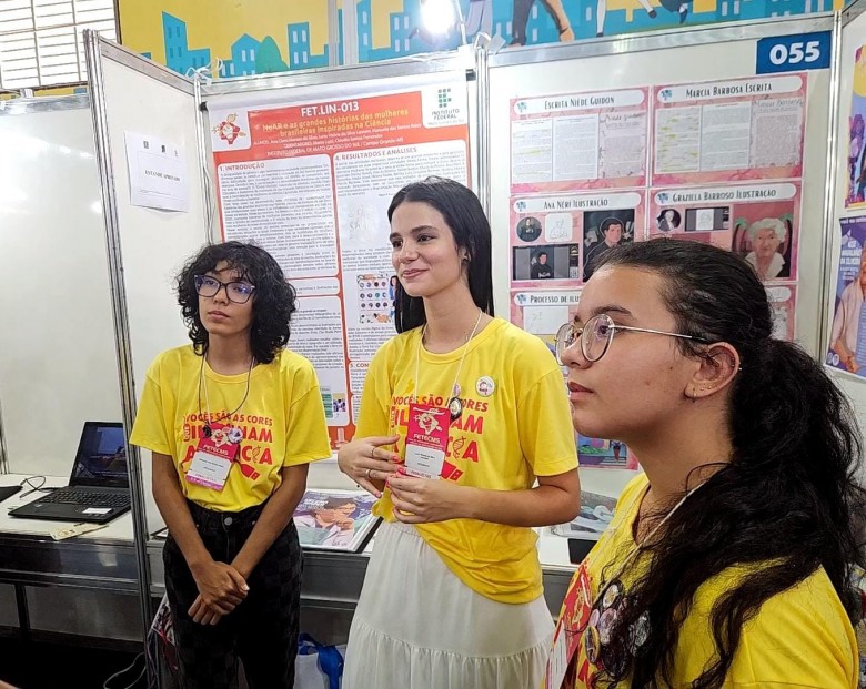 Participação de estudantes na Fetec teve maioria do gênero feminino