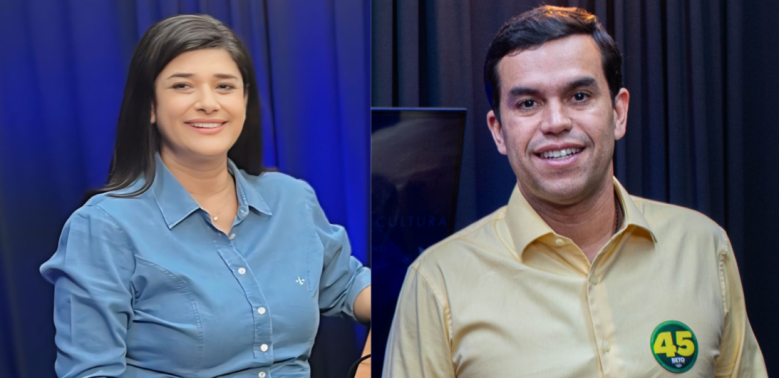 Rose Modesto e Beto Pereira, candidatos à Prefeitura de Campo Grande