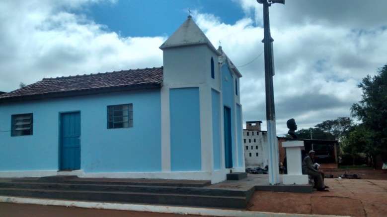 Igreja de São Benedito onde Comunidade Tia Eva realiza festa