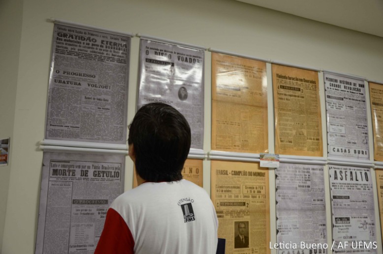 Capas abordaram fatos históricos de Dourados, Mato Grosso do Sul e do Brasil.