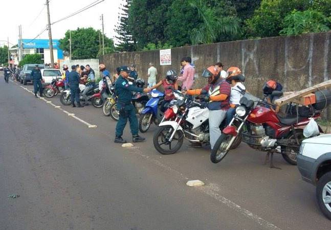 O policiamento militar é ostensivo e de preservação da segurança pública