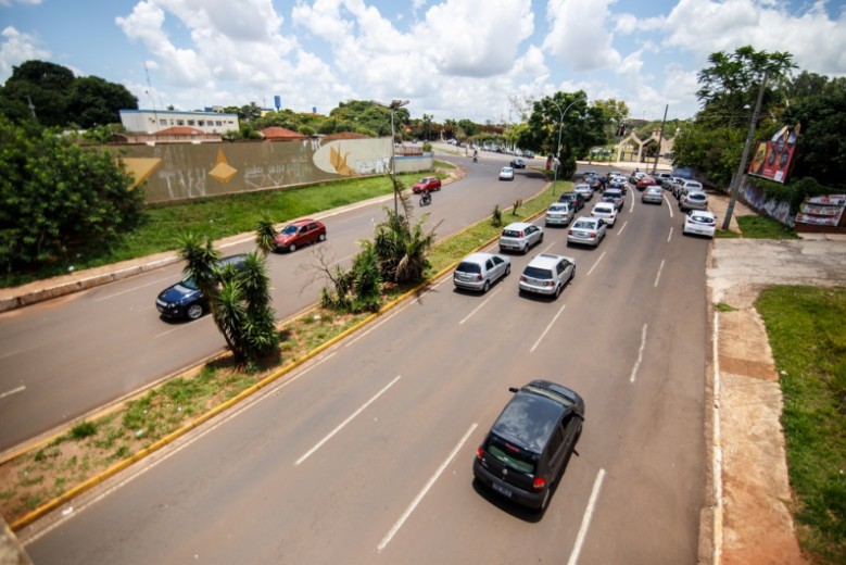 O drone será utilizado para medir tamanho de congestionamentos em vias da cidade