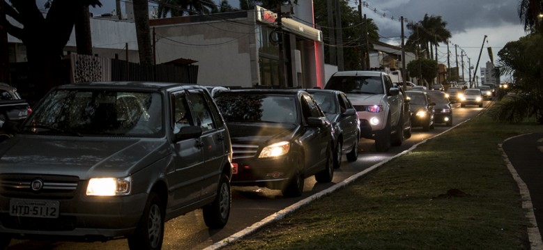 Avenida Afonso Pena, considerada a terceira via mais perigosa da capital