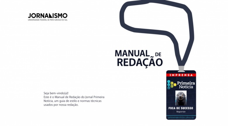 Manual de Redação do jornal Primeira Notícia