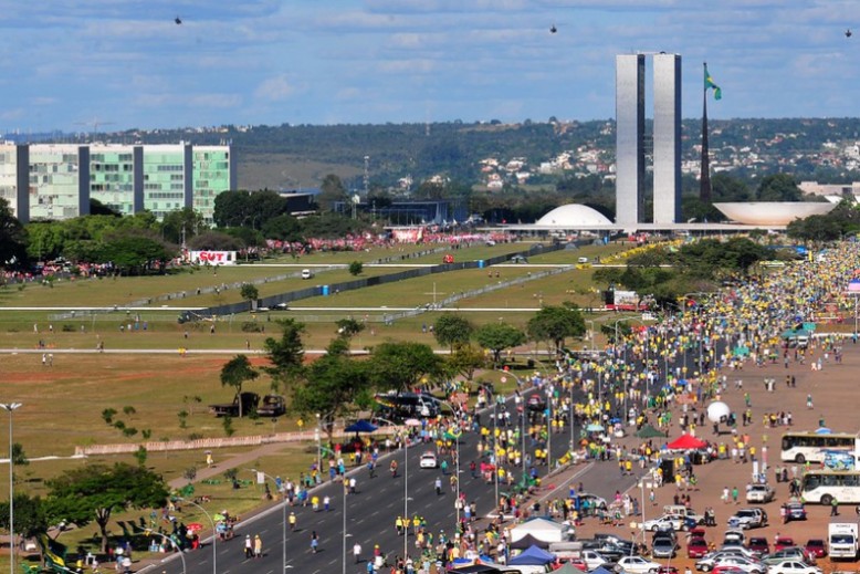 Esplanada dos Ministérios, Brasília, DF.